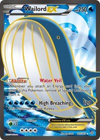Wailord EX 147 Full Art (147) - XY - Primal Clash (PRC)
