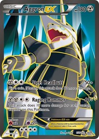 Aggron EX 153 Full Art (153) - XY - Primal Clash (PRC)