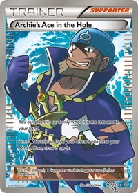 Archies Ace in the Hole 157 Full Art (157) - XY - Primal Clash (PRC)