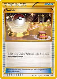 Switch 163 Secret Rare (163) - XY - Primal Clash (PRC)