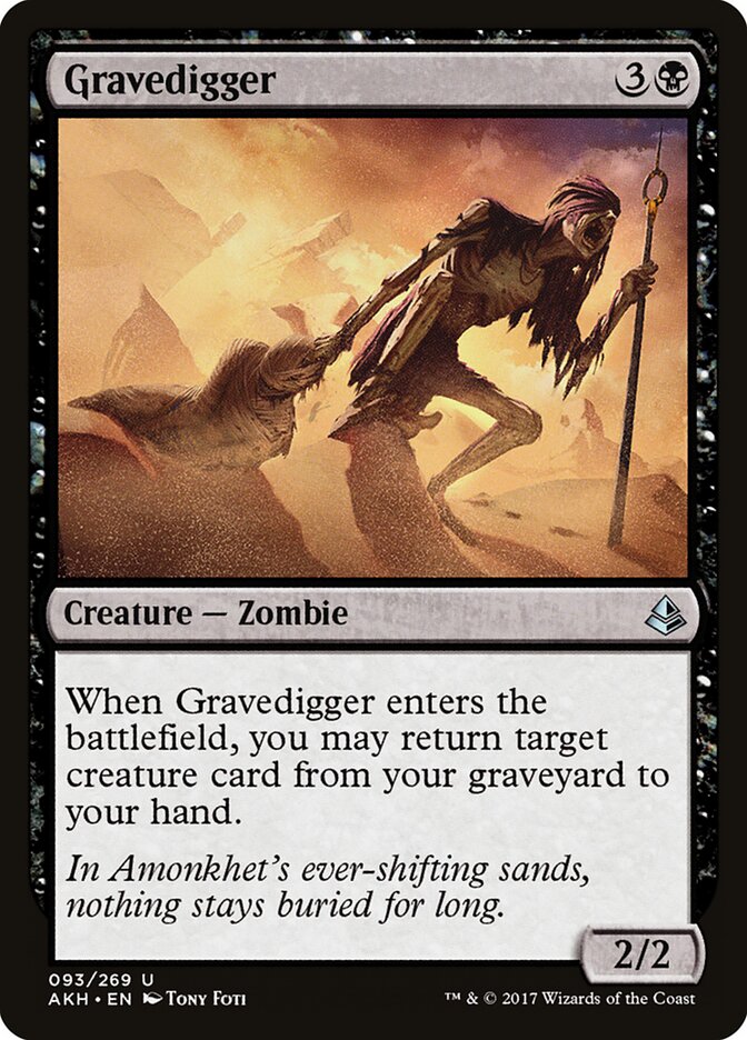 Gravedigger (93) - Amonkhet (AKH)