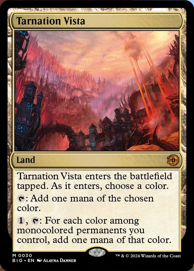 Tarnation Vista - [Foil] The Big Score (BIG)