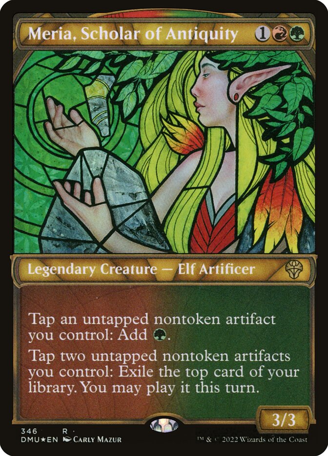 Meria, Scholar of Antiquity (346) - Dominaria United (DMU)