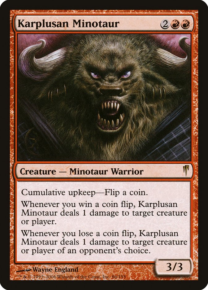Karplusan Minotaur (86) - Coldsnap (CSP)