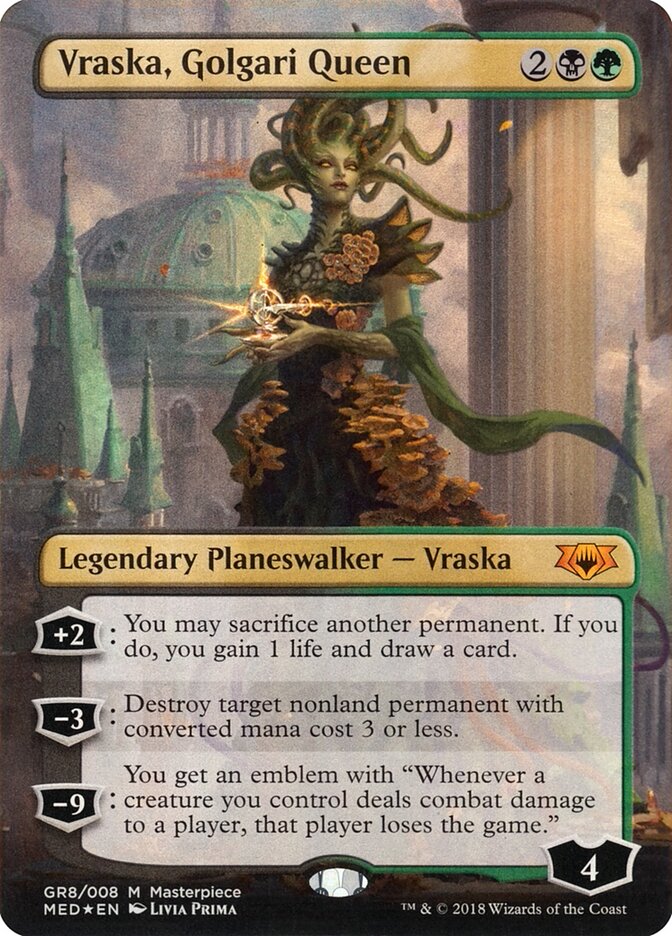 Vraska, Golgari Queen (GR8) - Mythic Edition (MED)