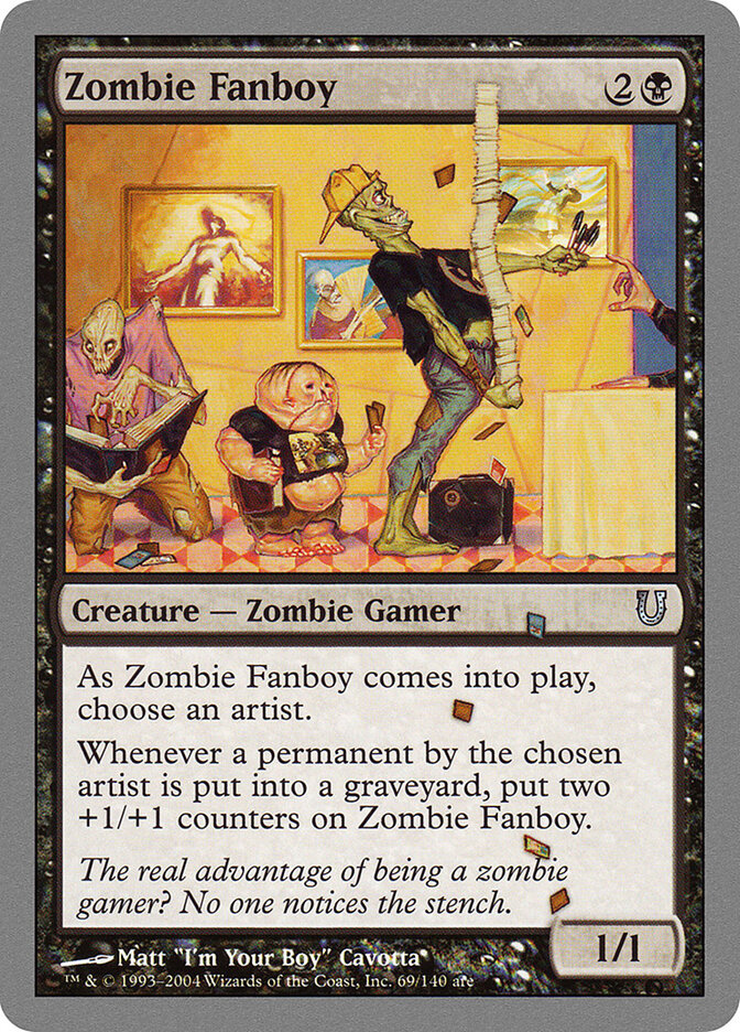 Zombie Fanboy (69) - Unhinged (UNH)