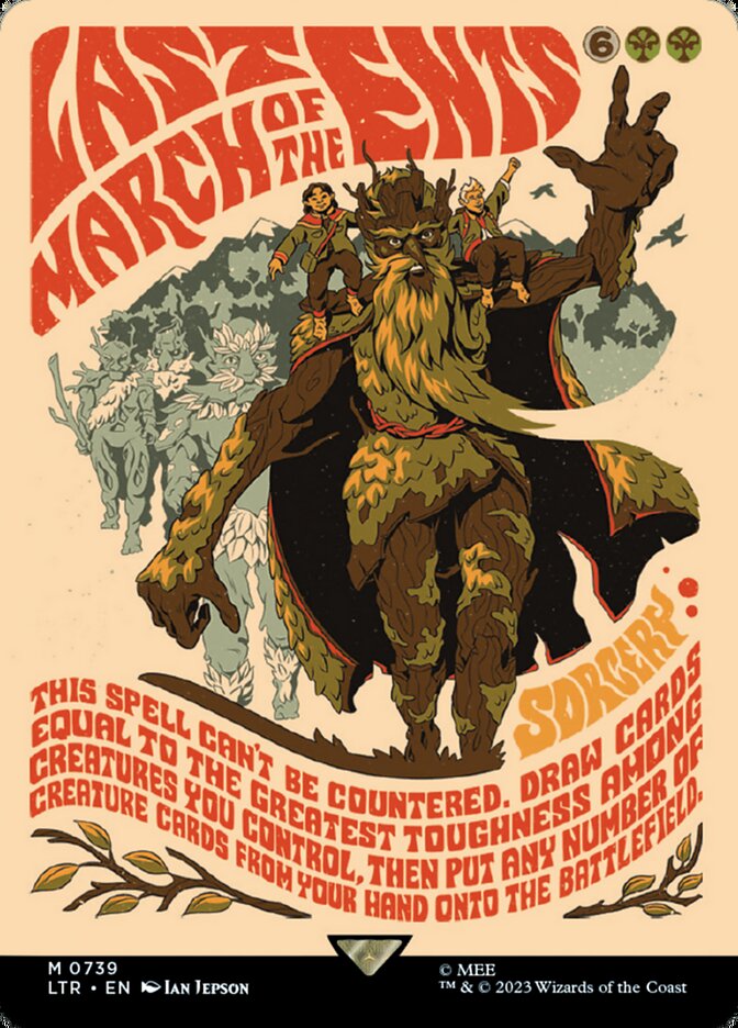 Last March of the Ents (739) - The Lord of the Rings: Tales of Middle-earth (LTR)