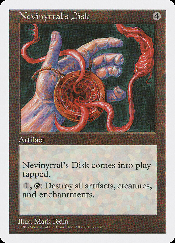 Nevinyrral's Disk (391) - Fifth Edition (5ED)