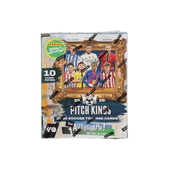 2025-26 Panini Pitch Kings Soccer Hobby International Box