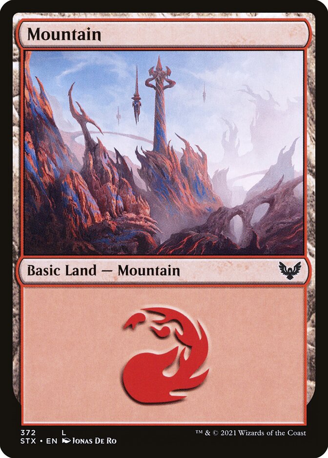 Mountain (372) - Strixhaven: School of Mages (STX)