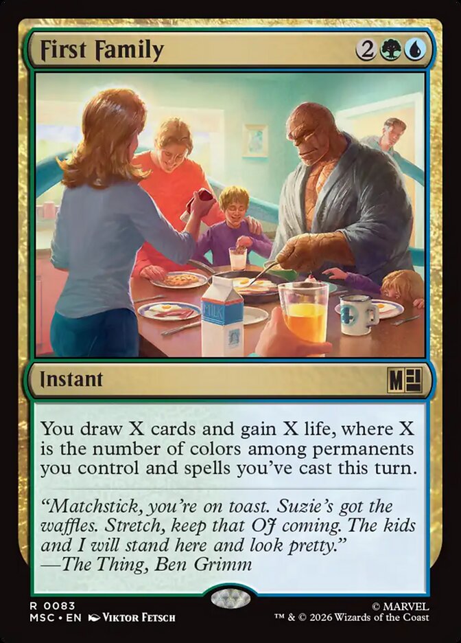 First Family (83) - Marvel Super Heroes Commander (MSC)