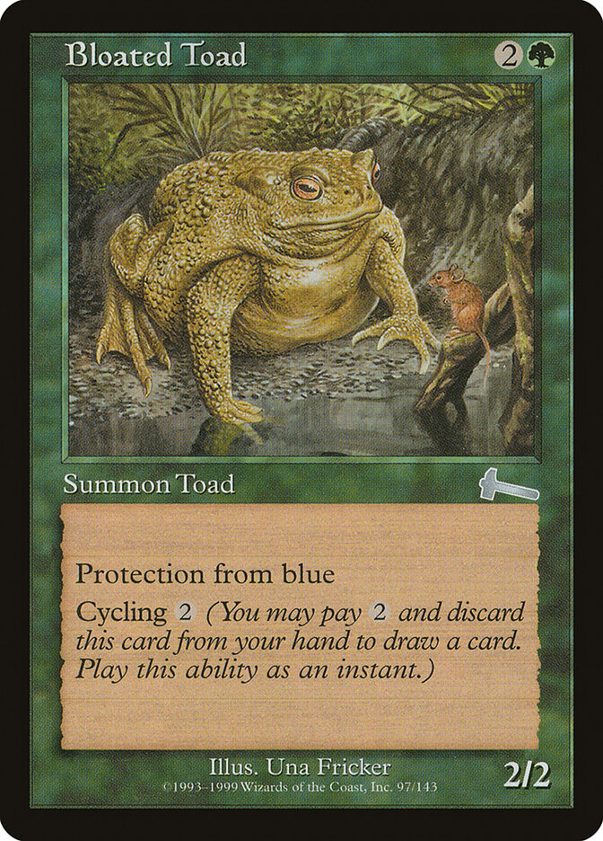 Bloated Toad (97) - Urza's Legacy (ULG)
