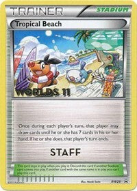 Tropical Beach - BW28 (Worlds 11) (BW28) - Black and White Promos (PR)