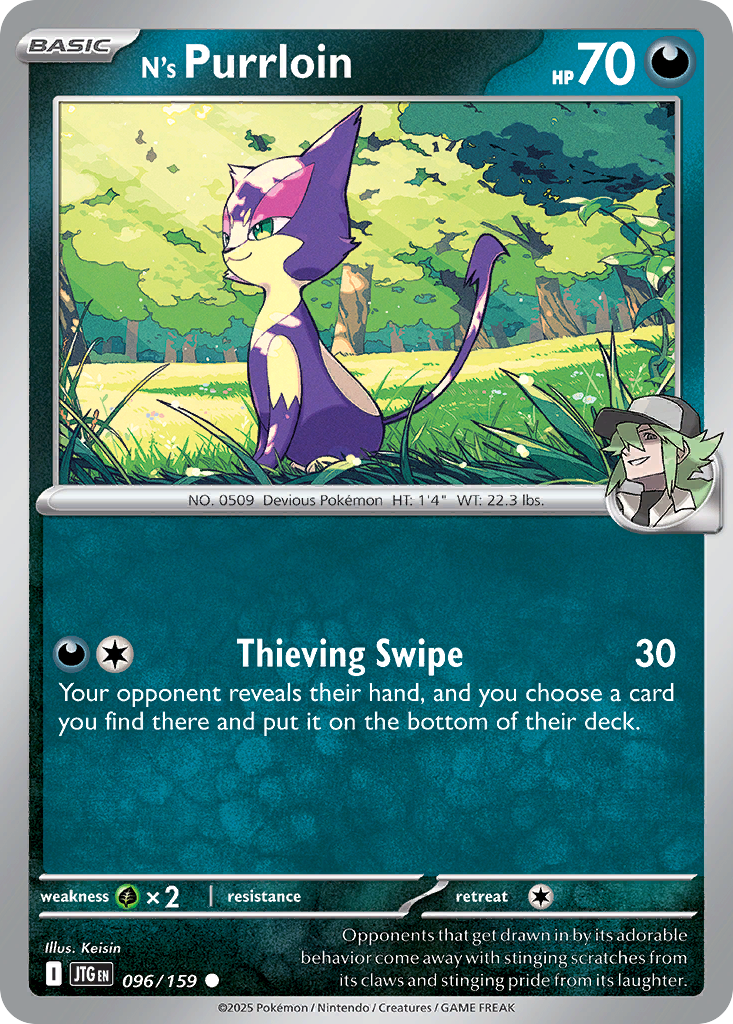 N's Purrloin (96/159) - Journey Together (JTG)