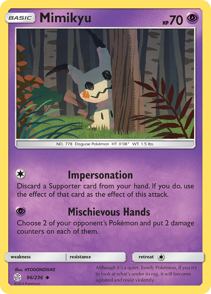 Mimikyu (96/236) - Cosmic Eclipse (CEC)