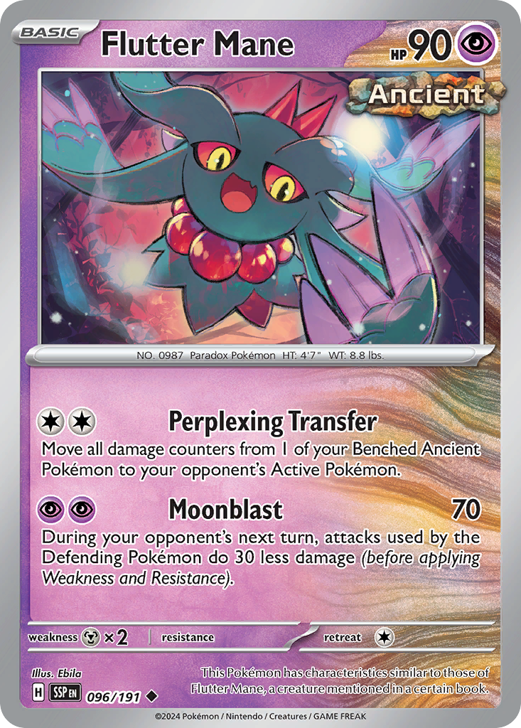 Flutter Mane (96/191) - Surging Sparks (SSP)