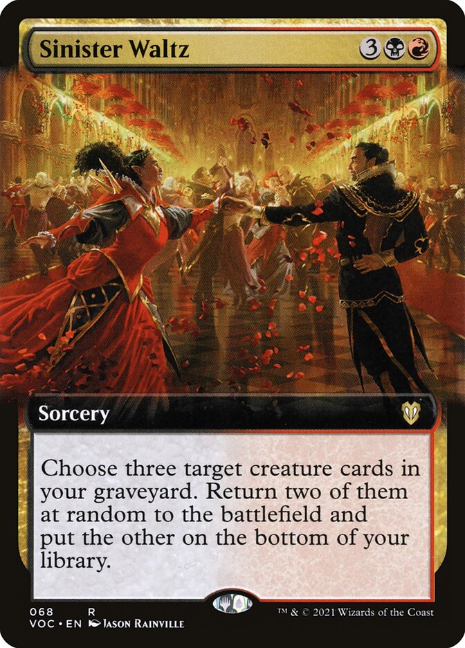 Sinister Waltz (68) - Crimson Vow Commander (VOC)