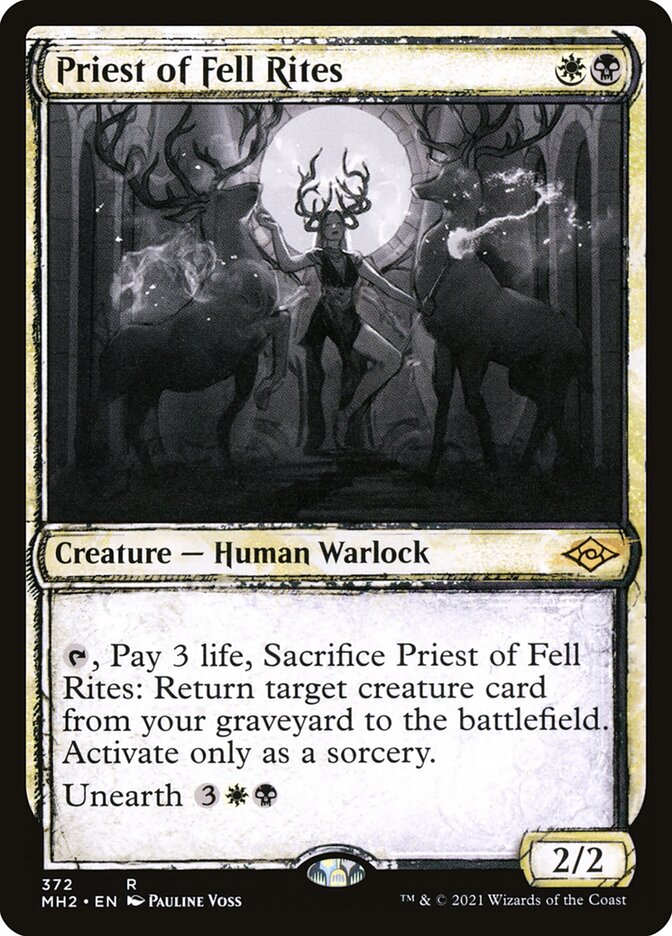 Priest of Fell Rites (372) - Modern Horizons 2 (MH2)