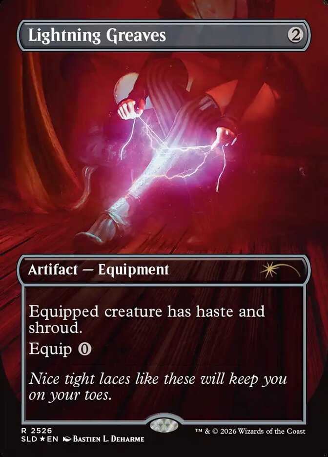 Lightning Greaves (2526) - Secret Lair Drop (SLD)