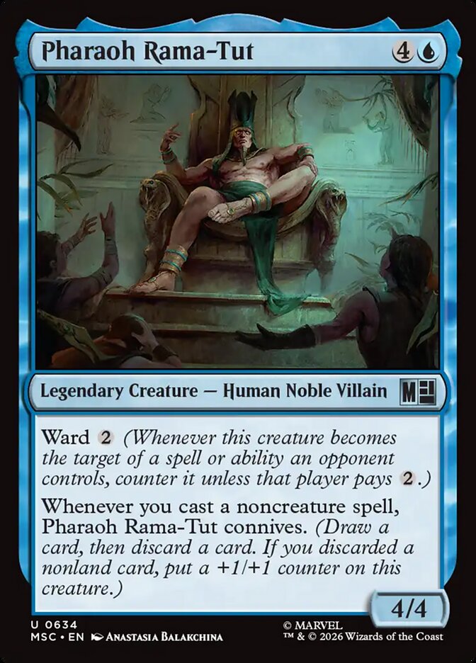 Pharaoh Rama-Tut (634) - Marvel Super Heroes Commander (MSC)