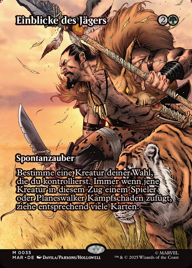 Hunter's Insight (35) - [Borderless] Marvel Universe (MAR)