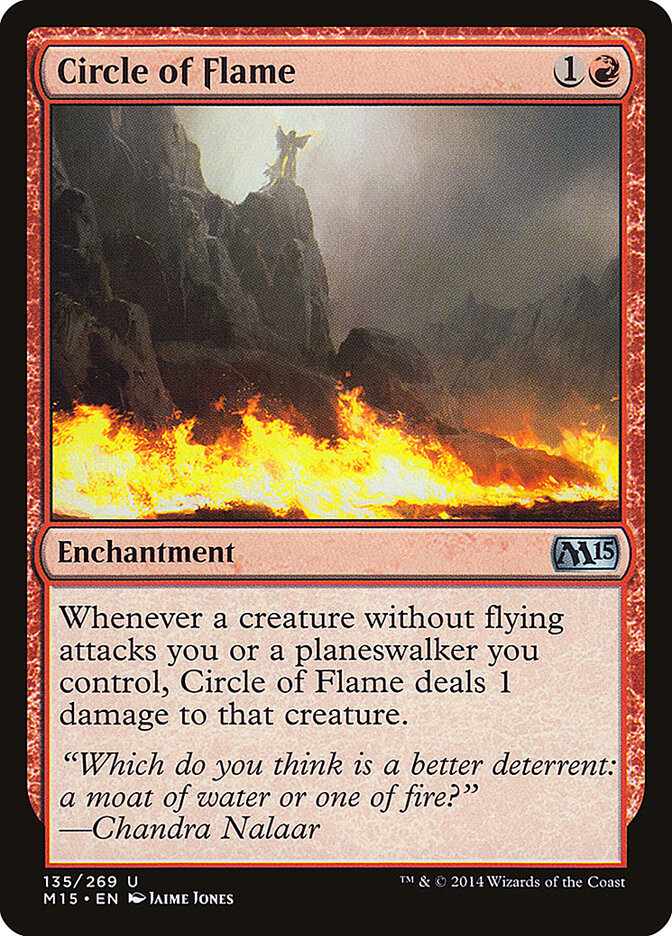 Circle of Flame (135) - Magic 2015 (M15)