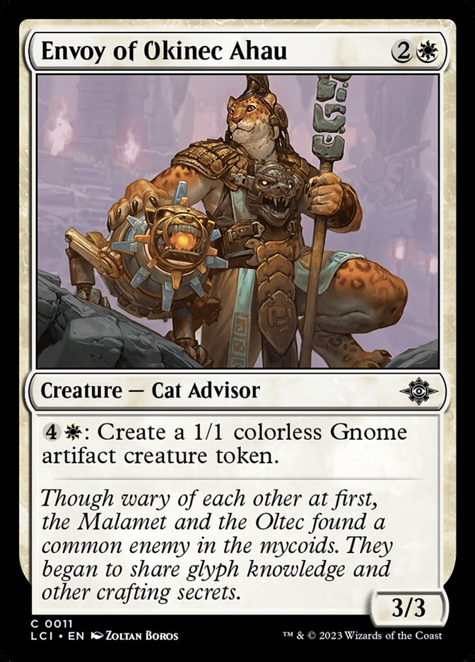 Envoy of Okinec Ahau (11) - The Lost Caverns of Ixalan (LCI)