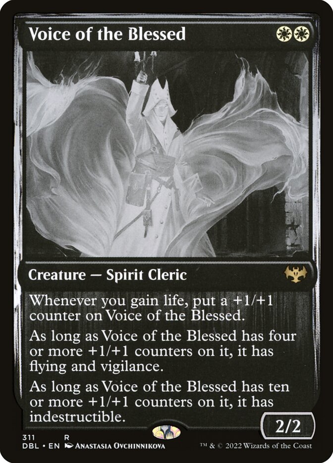 Voice of the Blessed - [Foil] Innistrad: Double Feature (DBL)