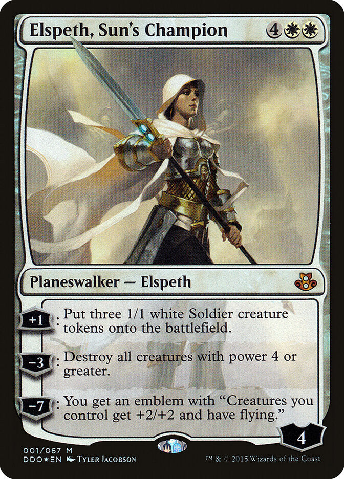 Elspeth, Sun's Champion (1) - Duel Decks: Elspeth vs. Kiora (DDO)