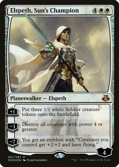 Elspeth, Sun's Champion (1) - Duel Decks: Elspeth vs. Kiora (DDO)