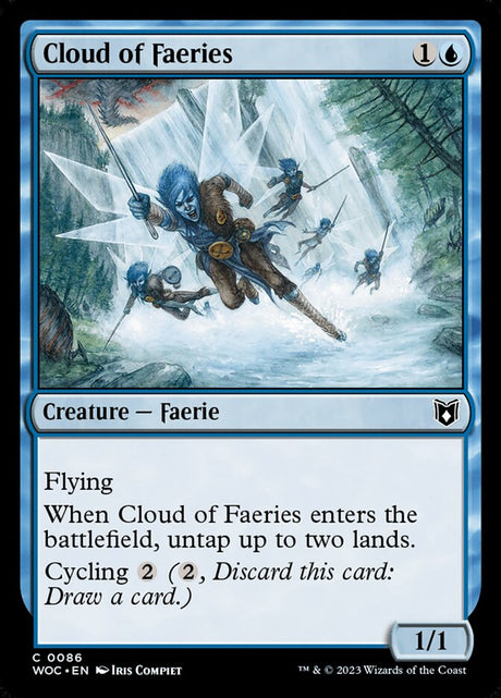 Cloud of Faeries (86) - Wilds of Eldraine Commander (WOC)