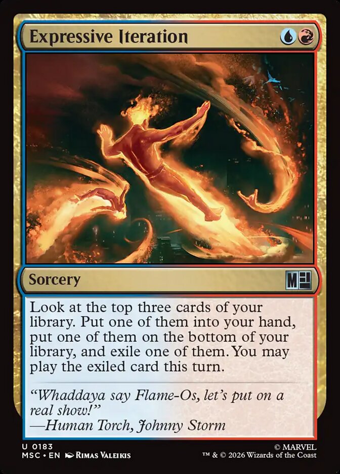 Expressive Iteration (183) - Marvel Super Heroes Commander (MSC)