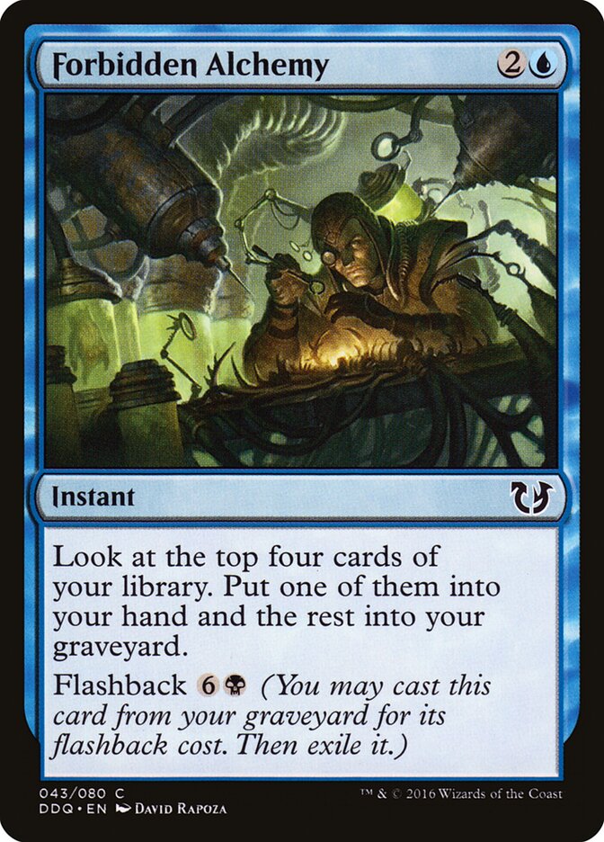 Forbidden Alchemy (43) - Duel Decks: Blessed vs. Cursed (DDQ)