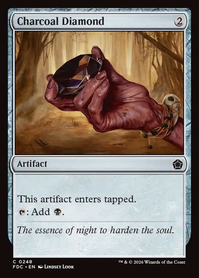 Charcoal Diamond (248) - Foundations Commander (FDC)