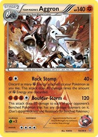 Team Magmas Aggron (14) - Double Crisis (DCR)