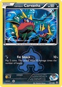 Team Aquas Carvanha (20) - Double Crisis (DCR)