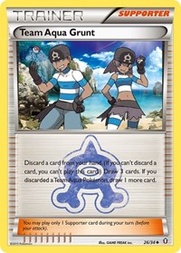 Team Aqua Grunt (26) - Double Crisis (DCR)