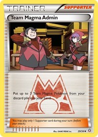 Team Magma Admin (29) - Double Crisis (DCR)