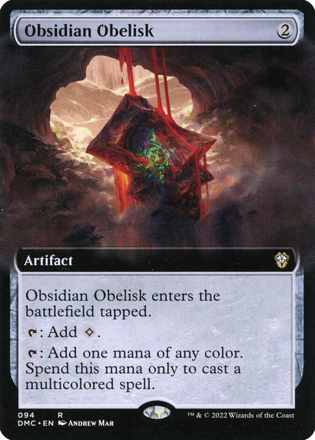 Obsidian Obelisk (94) - Dominaria United Commander (DMC)