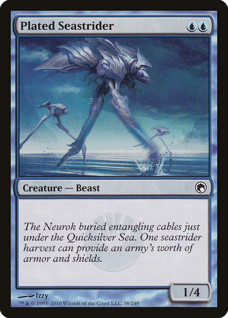 Plated Seastrider (38) - Scars of Mirrodin (SOM)