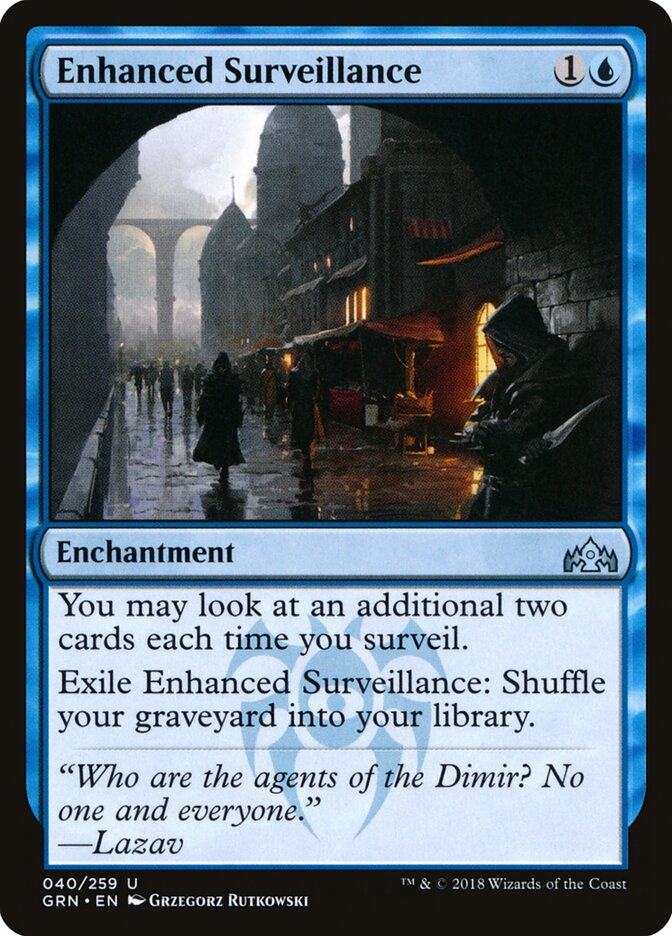 Enhanced Surveillance (40) - Guilds of Ravnica (GRN)