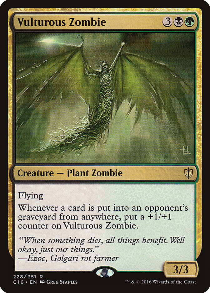 Vulturous Zombie (228) - Commander 2016 (C16)
