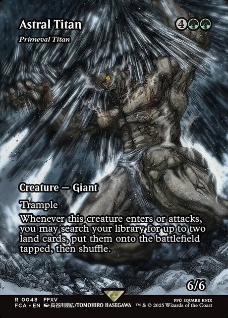 Astral Titan - Primeval Titan (48) - Final Fantasy: Through the Ages (FCA)