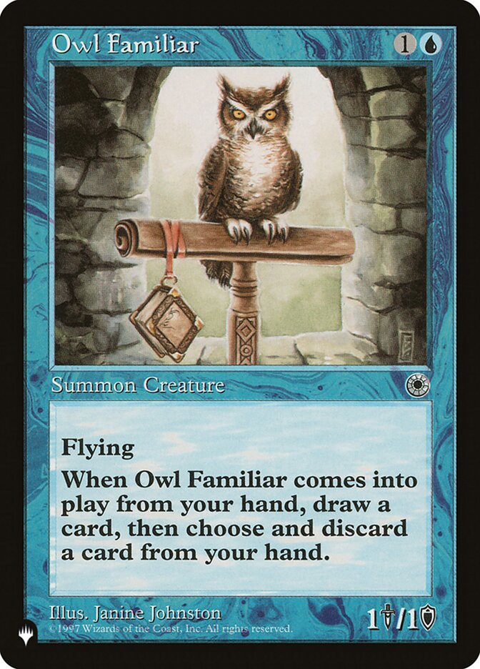 Owl Familiar (POR-63) - The List (PLST)
