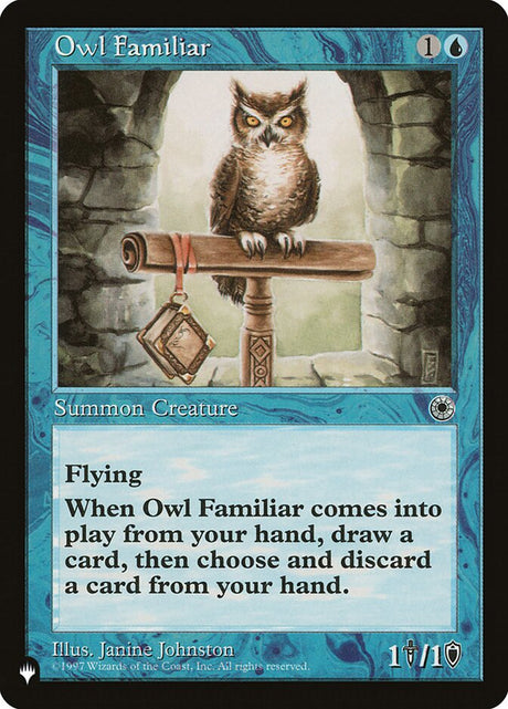 Owl Familiar (POR-63) - The List (PLST)