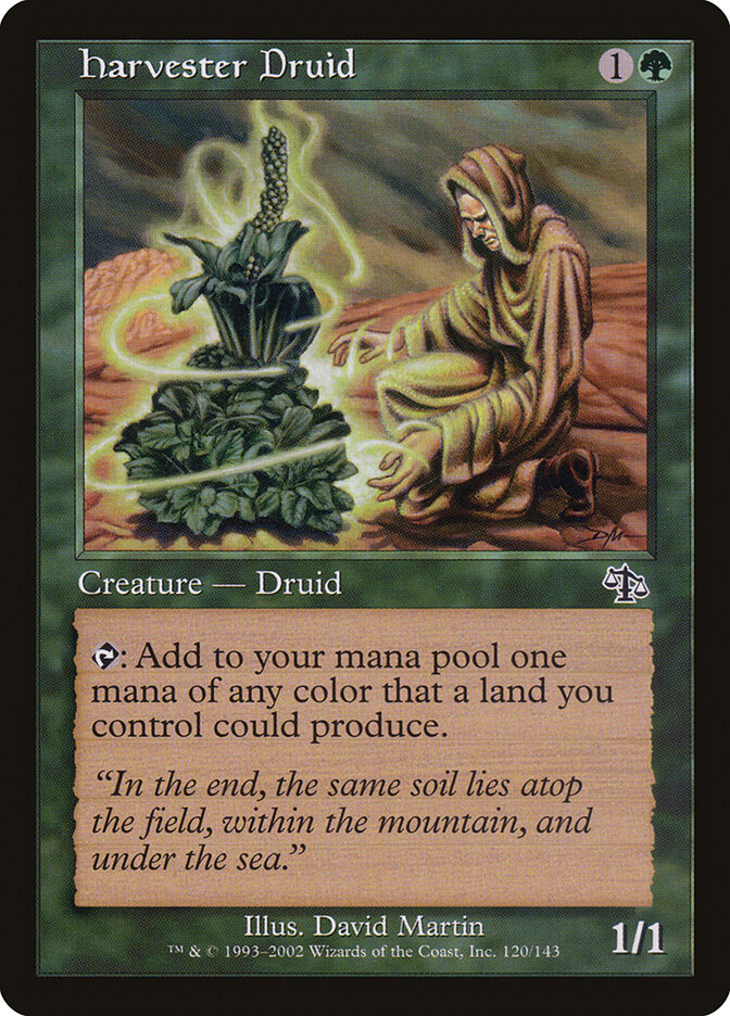 Harvester Druid (120) - Judgment (JUD)