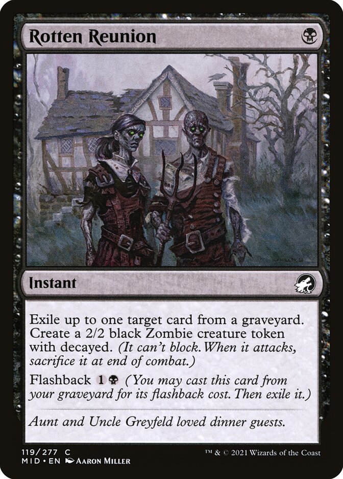 Rotten Reunion (119) - Innistrad: Midnight Hunt (MID)