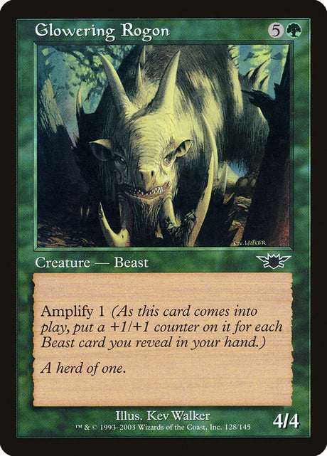 Glowering Rogon (128) - Legions (LGN)
