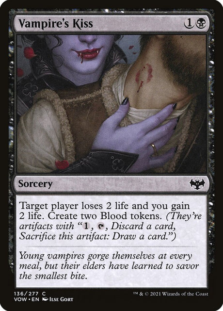 Vampire's Kiss (136) - Innistrad: Crimson Vow (VOW)