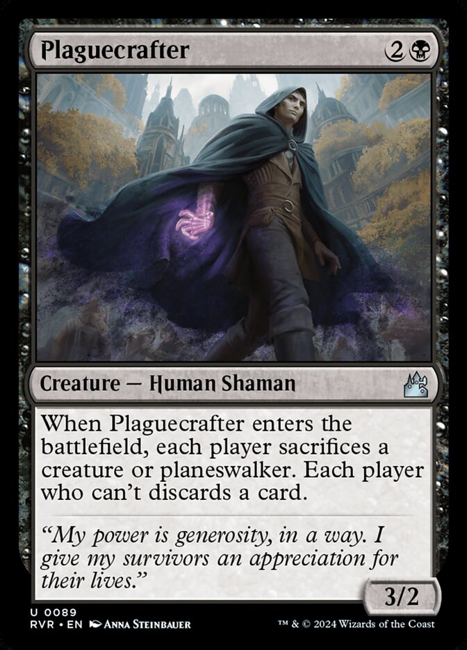 Plaguecrafter (89) - Ravnica Remastered (RVR)